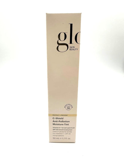 Glo Skin Beauty C-Shield Anti-Pollution Moisture Tint SPF 30, 5W-Medium – Tinted Moisturizer with SPF, Lightweight Tinted Sunscreen for Face, Vitamin C & Squalane, Dewy Sheer Coverage, All Skin Types