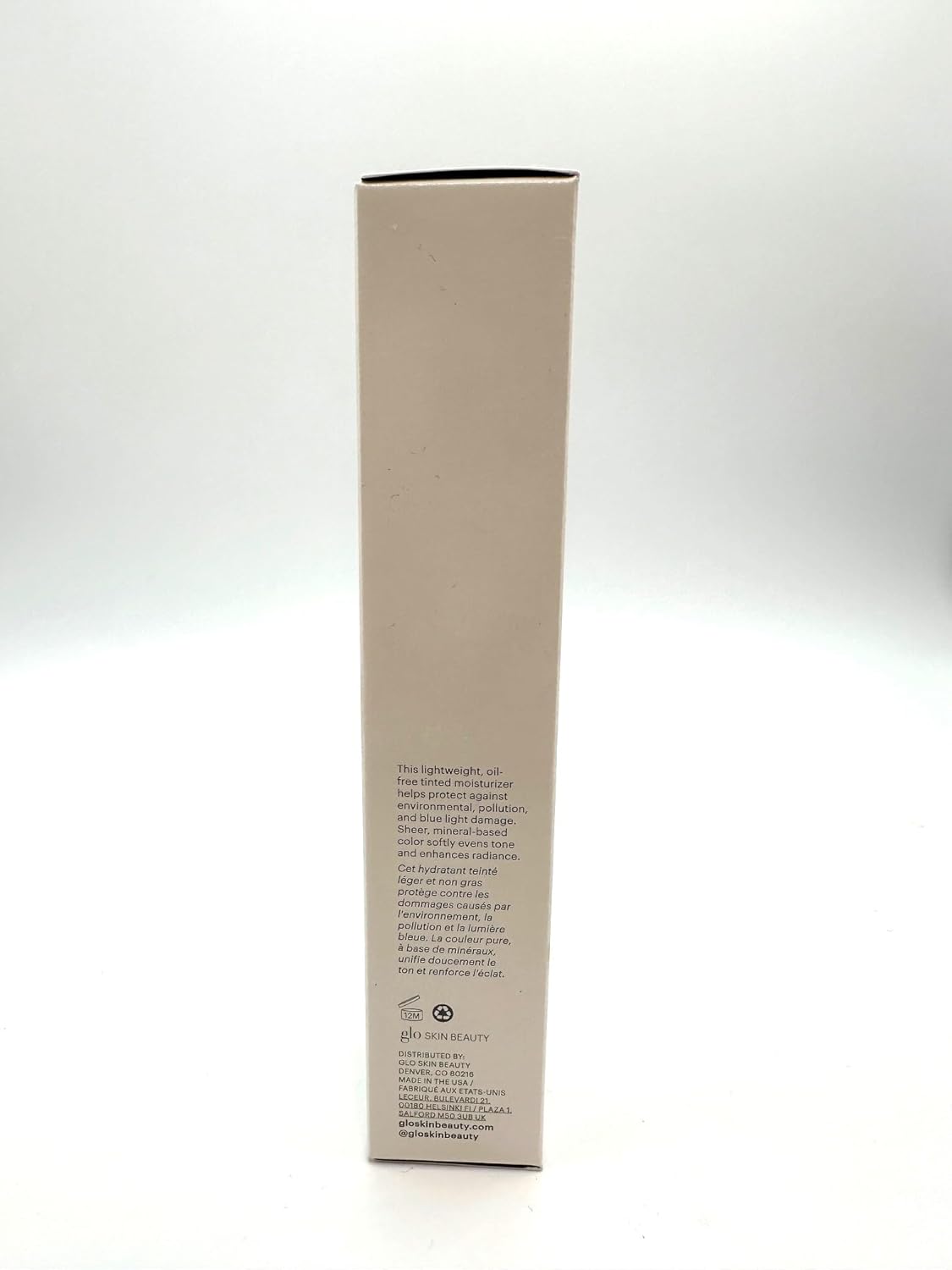 Glo Skin Beauty C-Shield Anti-Pollution Moisture Tint SPF 30, 5W-Medium – Tinted Moisturizer with SPF, Lightweight Tinted Sunscreen for Face, Vitamin C & Squalane, Dewy Sheer Coverage, All Skin Types