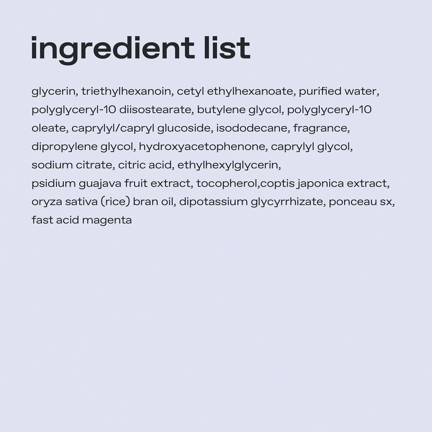 glow guava facial cleanser | oil‑gel hybrid all‑in‑one cleanser | hypoallergenic | deep cleanse with guava extract & botanical oils | lightweight micellar texture for smooth skin | 6.4 fl oz