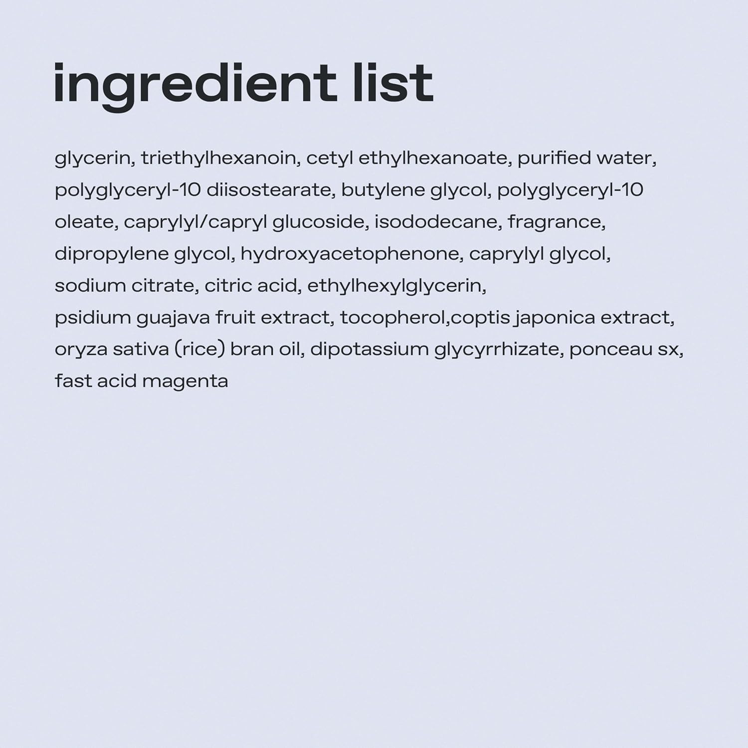 glow guava facial cleanser | oil‑gel hybrid all‑in‑one cleanser | hypoallergenic | deep cleanse with guava extract & botanical oils | lightweight micellar texture for smooth skin | 6.4 fl oz